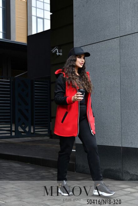 Костюм 8-320-красный Minova Фото 2