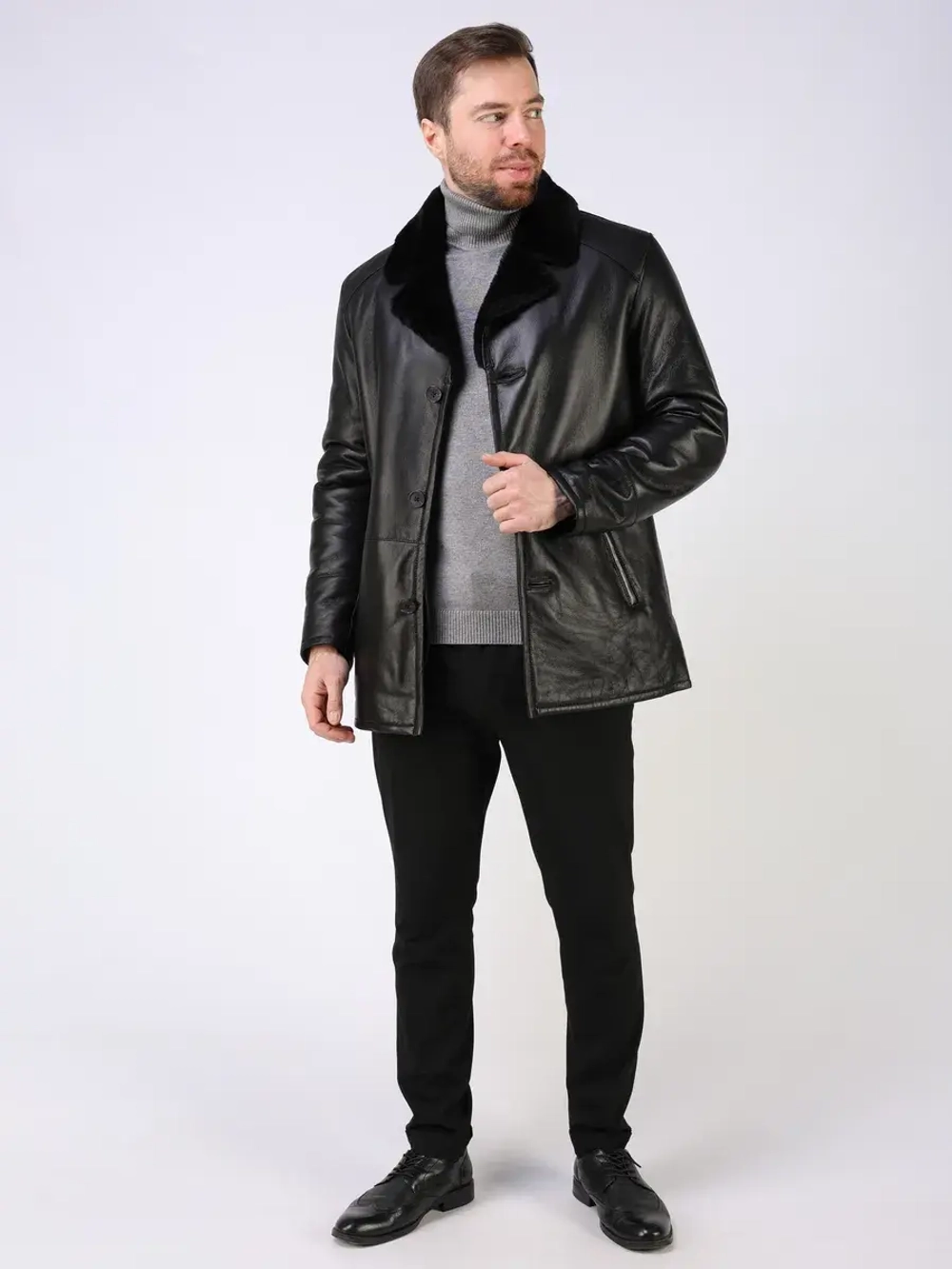 Дубленка зимняя натуральная