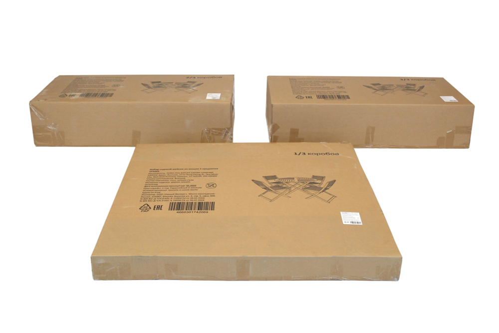 Набор мебели Garden Story садовый Бали обеденный из акации 3 уп.(5 предметов)