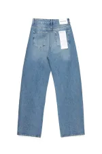 Джинсы Kraizy Stripes Широкие голубые