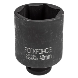 Головка ударная глубокая 40мм 1/2''6гр. RockForce##Rock FORCE RF-4458540