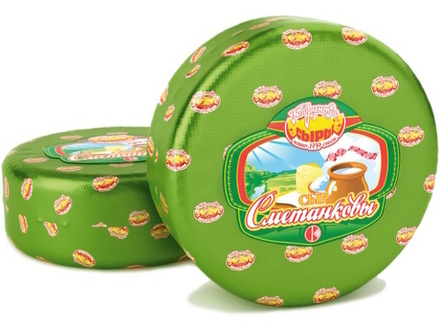 Сыр "Сметанковый" 45% Кобринские сыры