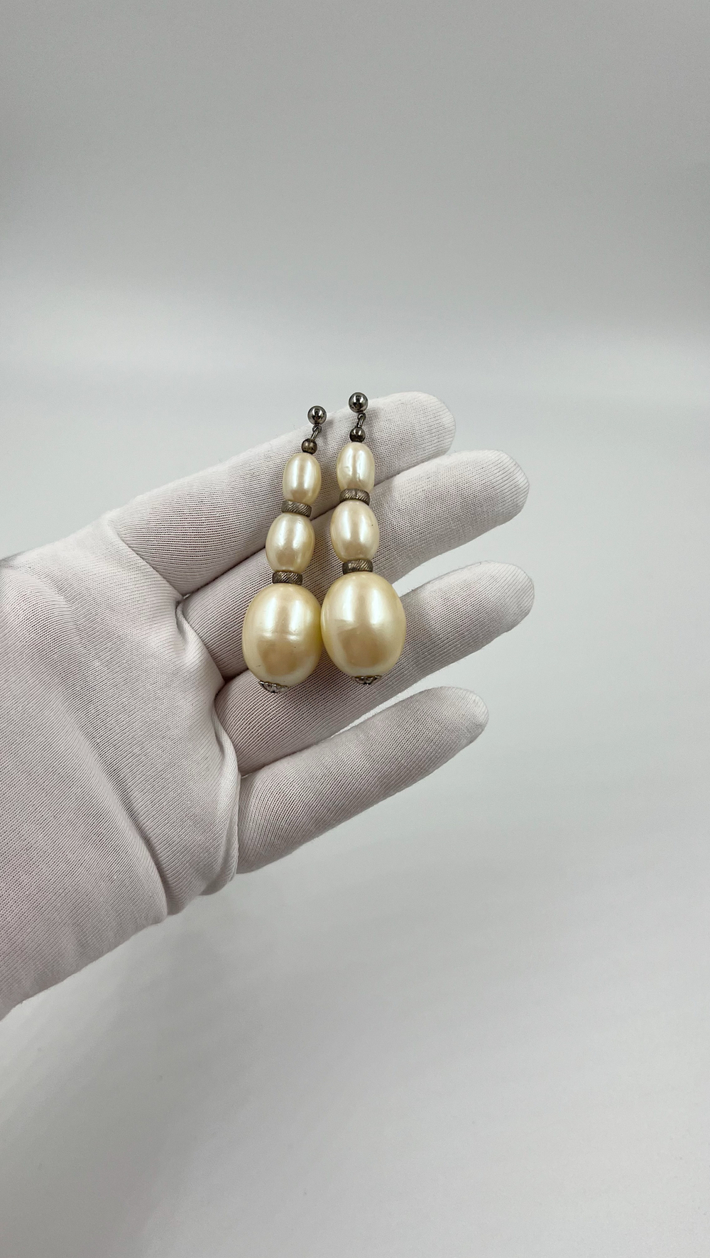 Серьги жемчужные