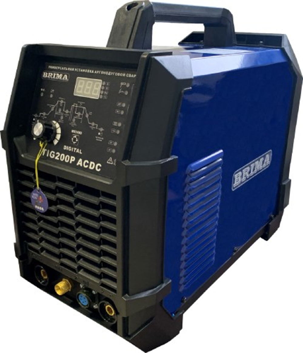 Аппарат аргонно-дуговой сварки Brima TIG-200P AC/DC DIGITAL БП-00000238