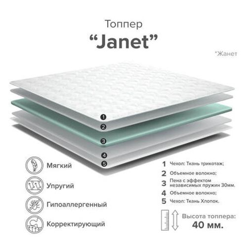 Топпер Janet