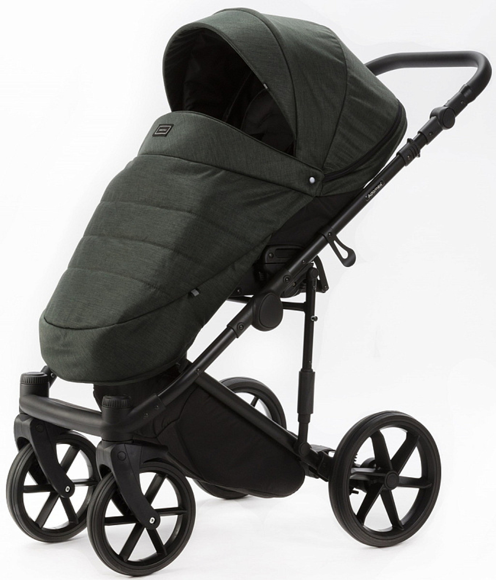 Детская коляска Adamex Locco Light 2 в 1 LL-TK105 TIP (ТЕМНО-ЗЕЛЕНЫЙ)
