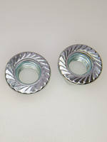 М10 ОЦ.Гайка с фланцем DIN6923 (20 шт)