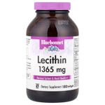 Bluebonnet Nutrition, натуральный лецитин, 1365 мг, 180 мягких желатиновых капсул