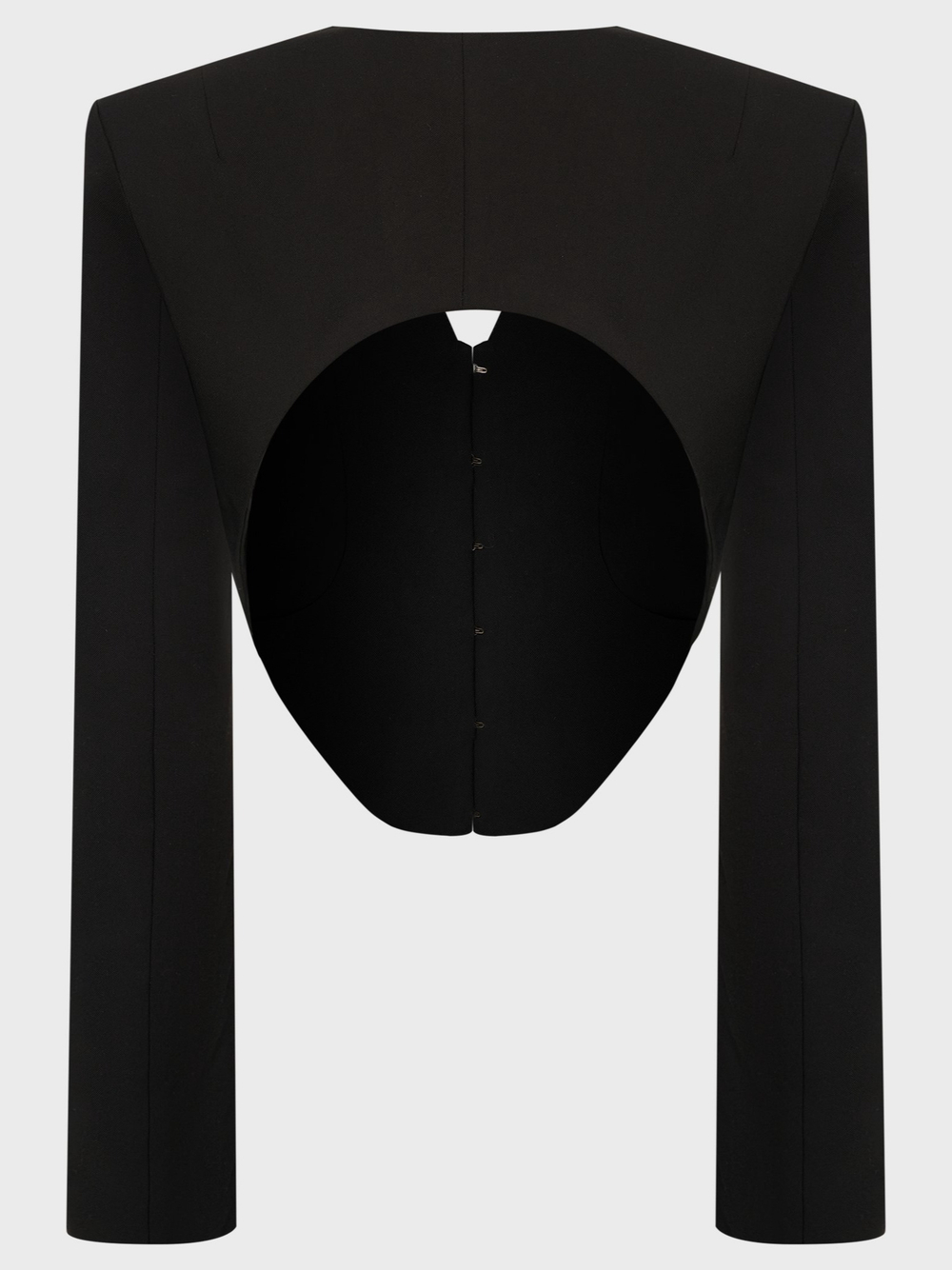 Жакет с открытой спиной