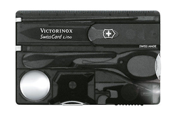 Швейцарская карточка Victorinox SwissCard Lite, черная