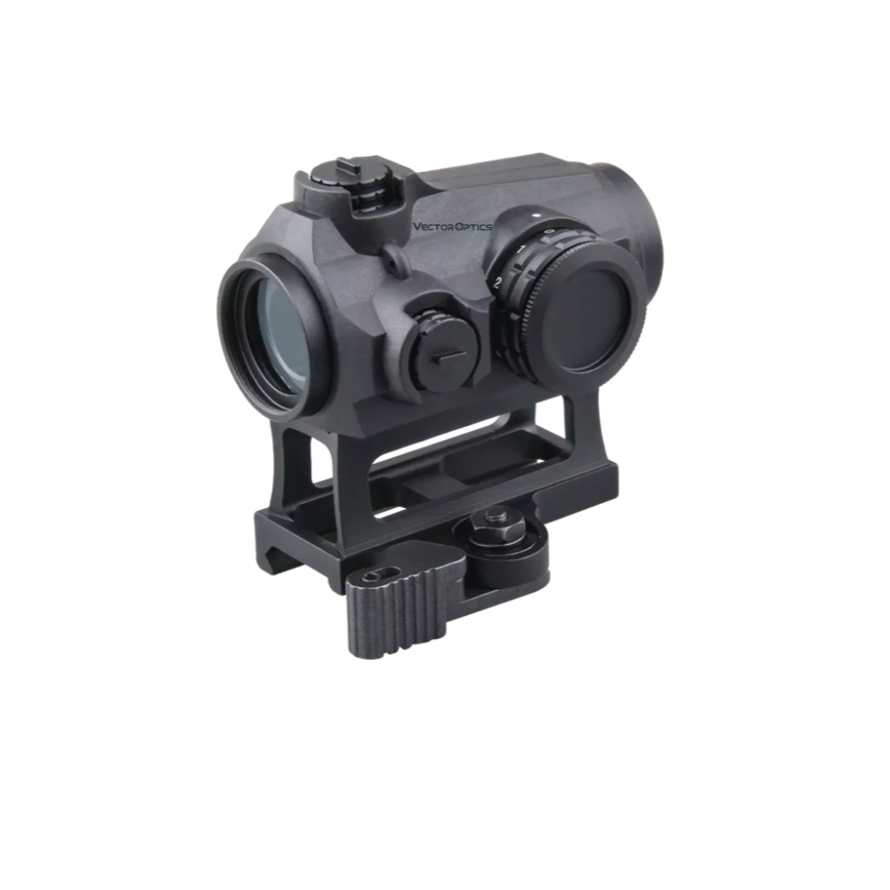 Коллиматорный прицел Vector Optics Maverick 1x22 MIL Rubber Cover (закрытый, объектив 22мм, 3 МОА, weaver/picatinny, IPХ4, в комплекте 2 кронштейна)