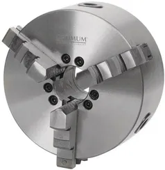Трёхкулачковый токарный патрон 200 мм Optimum Camlock ASA D1-4"