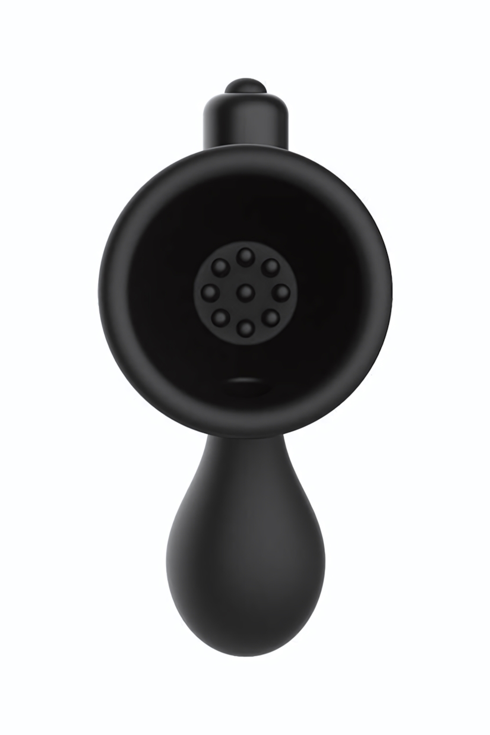 Черные вибронакладки для сосков VIBRATING NIPPLE TEASERS (Цвет: черный)