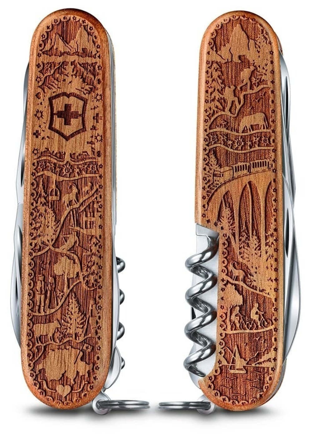 Нож перочинный Victorinox Climber Wood Swiss SE2021