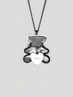 Подвеска TOUS мишка с сердцем и цепочкой в комплекте Nadya