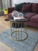 Журнальный стол Трио малый - ЗЧГ - МДФ в ПВХ