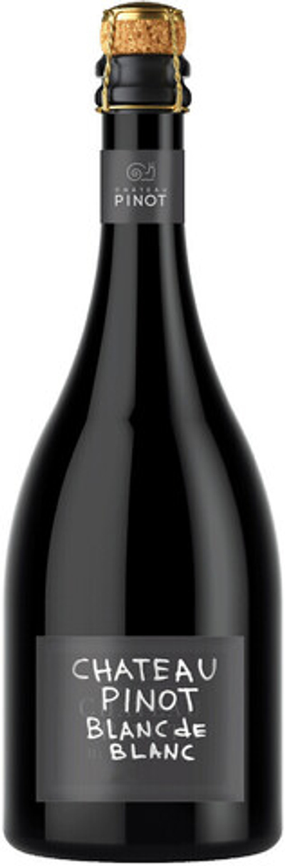 Вино игристое Шато Пино Блан де Блан Экстра Брют