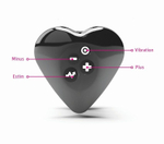 Вибромассажёр с электростимуляцией Hearts Desire (Цвет: черный)