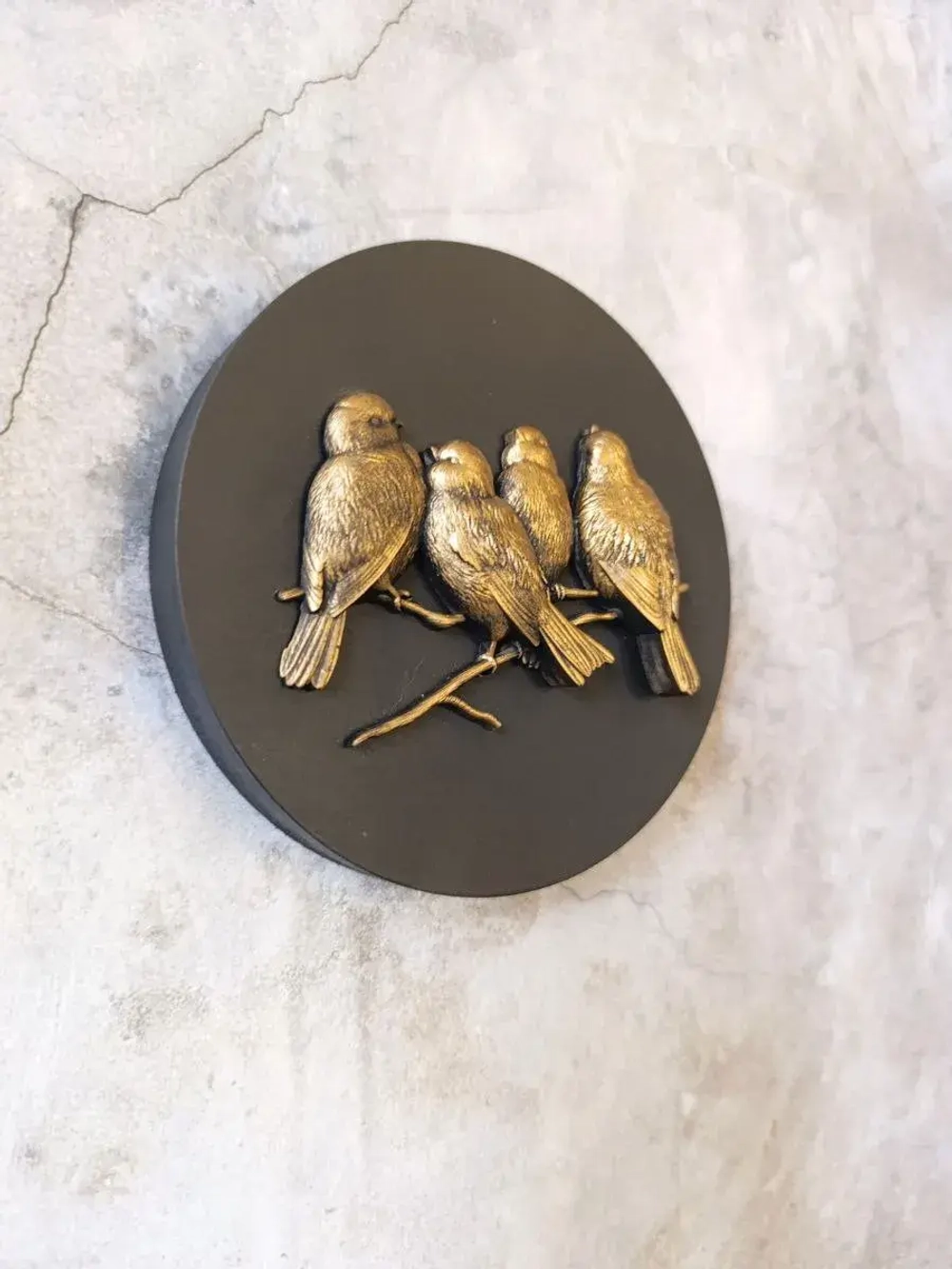 Панно 15 см. на стену Птички