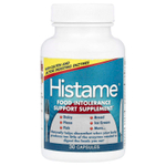 Naturally Vitamins, Histame, пищевая добавка для поддержки при непереносимости пищевых продуктов, 30 капсул