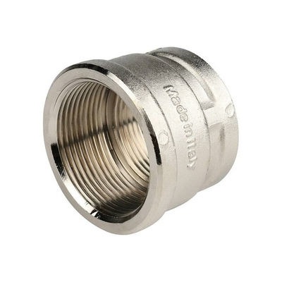 Муфта редукционная STOUT SFT 0006 - 1"1/2 x 1"1/4 (для стальных труб, латунь никелированная)