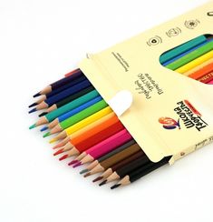 Rəngli karandaş \ Цветные карандаши  Луч "Школа Творчества", 18 цветов, трехгранные