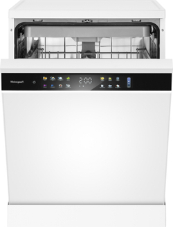Посудомоечная машина Weissgauff DW 6039 Touch Dual Wash белый/черный (полноразмерная) (436078)