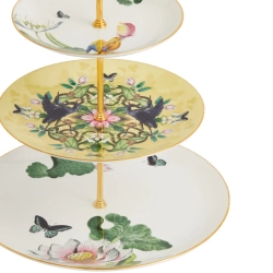 Wedgwood Трехъярусный поднос для демонстрации Wonderlust Waterlily