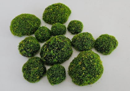 Кочки мха (комплект 12 штук) / Арт 9067