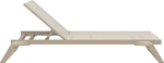 Шезлонг-лежак металлический Siesta Contract Tropic, бежевый