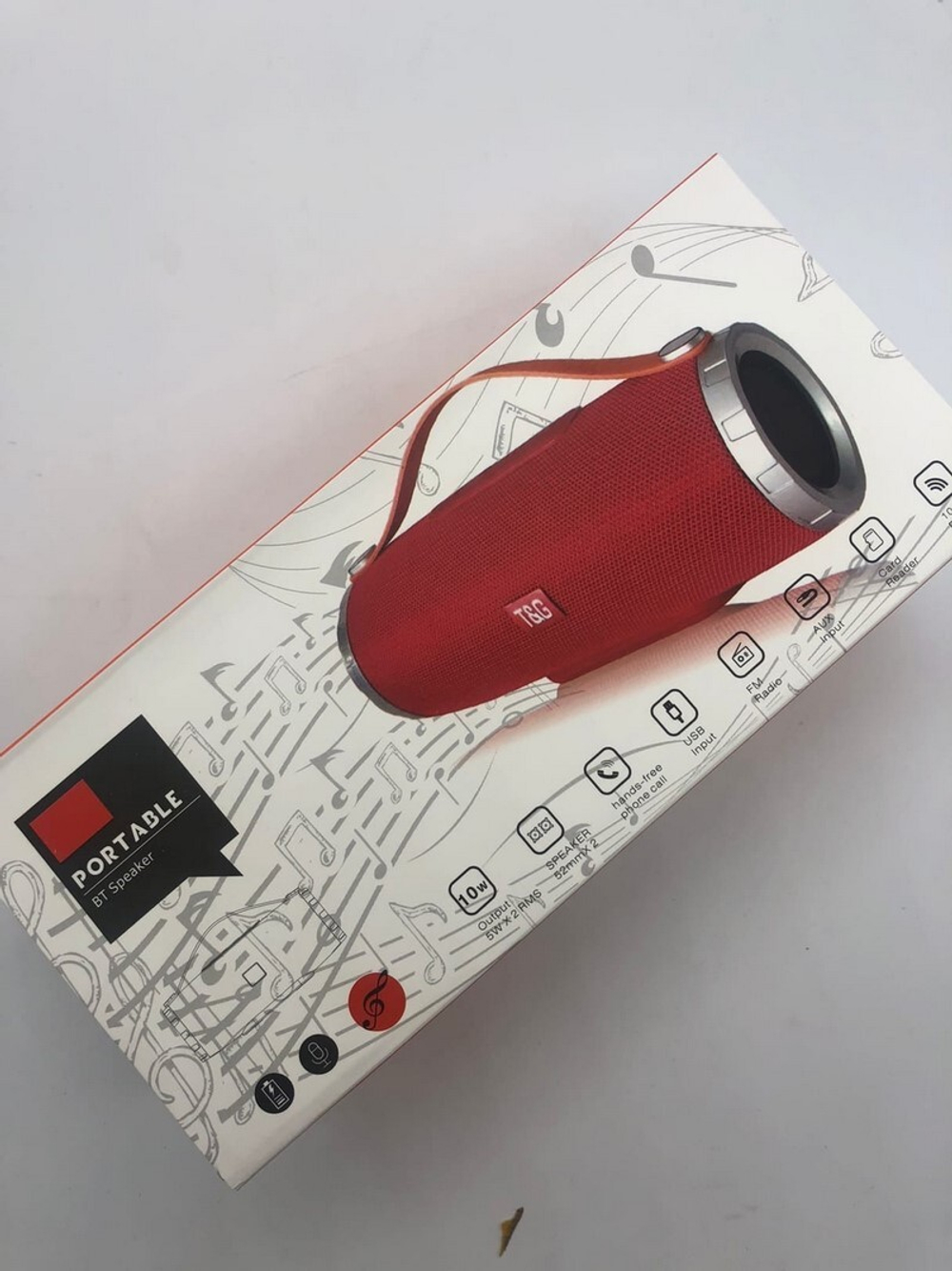 Колонка - Bluetooth TG-109 (черный)