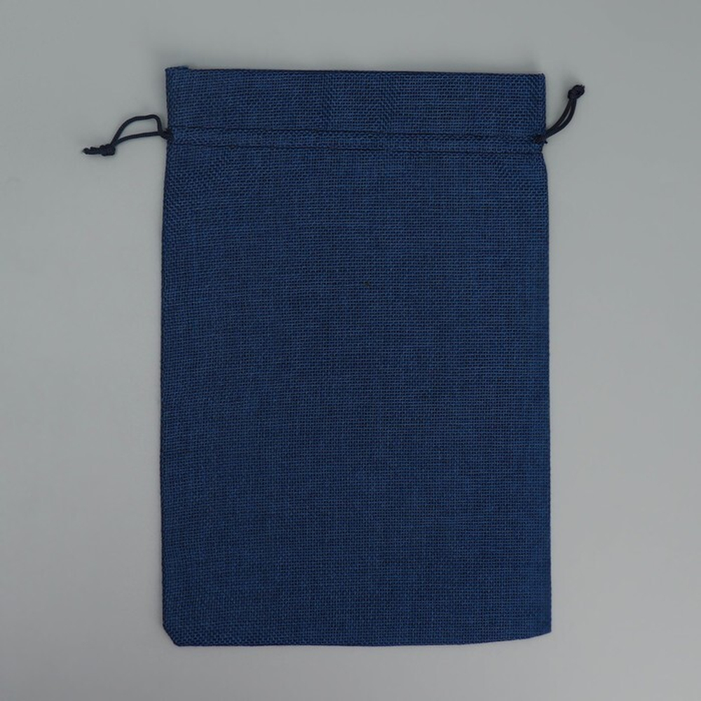 Мешочек подарочный новогодний с термонаклейкой 20х30 см