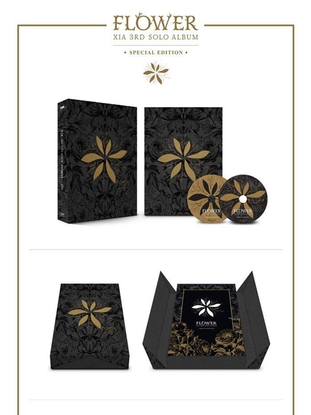 Альбом XIA (JYJ) - FLOWER 3rd Album Special Edition