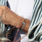 Браслет This Too Shall Pass на шелковом шнуре