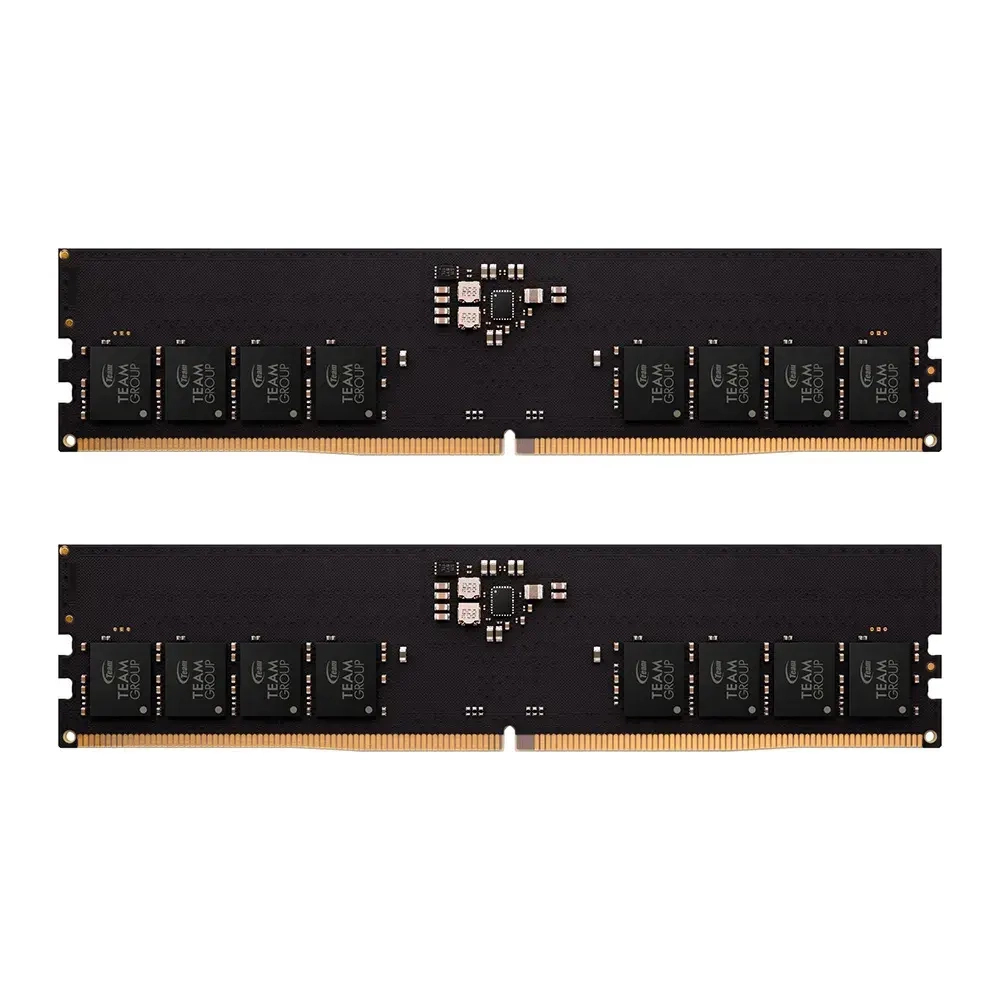 Оперативная память 64GB Kit (2x32GB) 6400MHz DDR5 Team Group ELITE UDIMM CL52-52-52-103 1.1V TED564G6400C52DC01