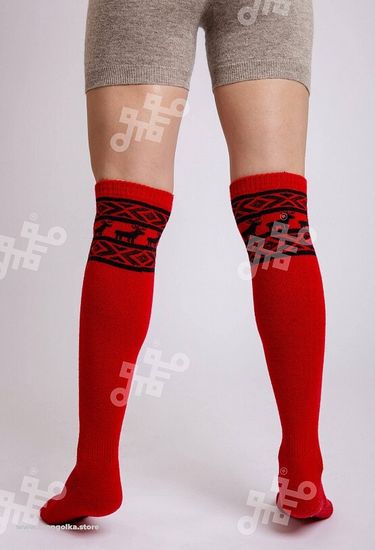 Гольфы из монгольской шерсти