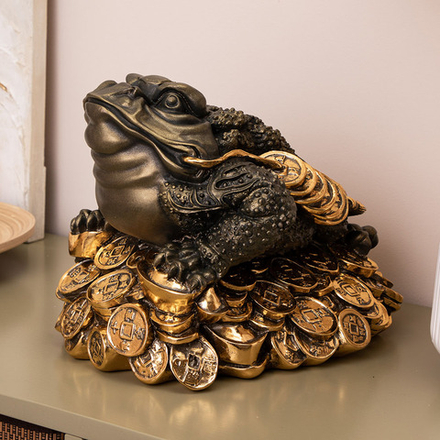 Статуэтка Символ Достатка и благополучия большой Бронза