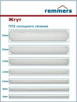 Жгут теплоизоляционный сплошной 10 мм x 500 м