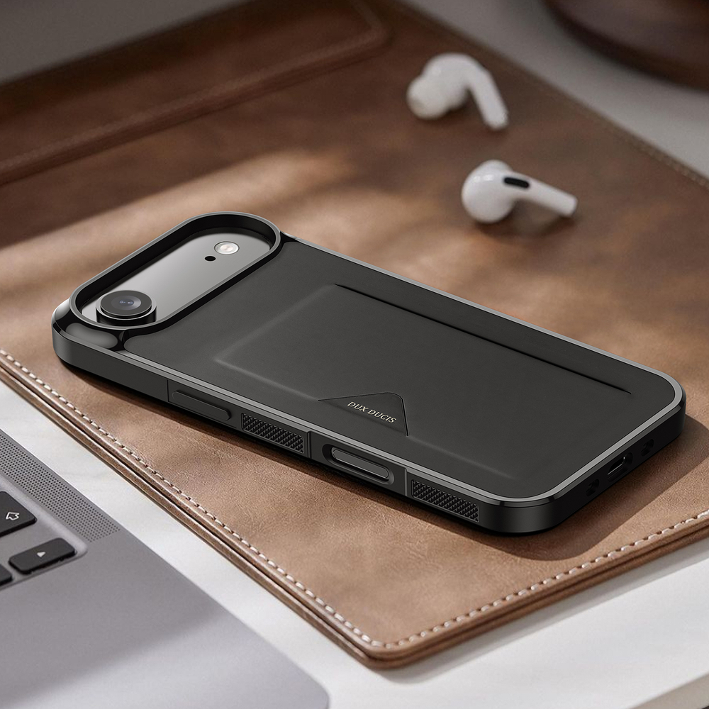 Чехол с MagSafe и отделение для карт (картхолдер) для iPhone 17 Air, от Dux Ducis, серия Pocard Series Case