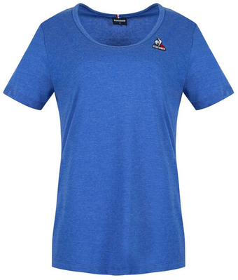 Женская теннисная футболка Le Coq Sportif SAISON Tee SS No.1 W - небесный