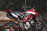 Ducati Hypermotard SP 950 2019-2021 Luimoto Veloce Чехол на сиденье Замшевый/Tec-Grip