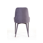 Стул Douglas ромб, бархат серый 27