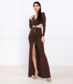 Платье Elisabetta Franchi - коричневый(AB35332E2)