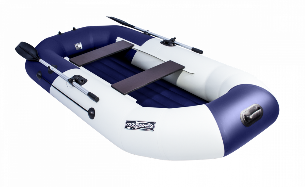 Таймень N 270 НД серый-синий надувное дно (лодка пвх)