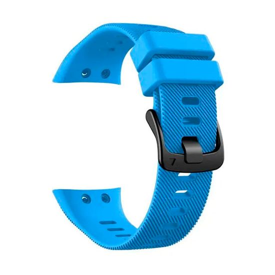 Ремешок для Garmin Forerunner 45 / Garmin SWIM 2 силиконовый (Голубой)