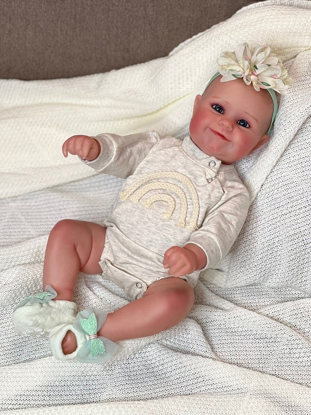 Кукла Реборн виниловая 50см в пакете (FA-367)