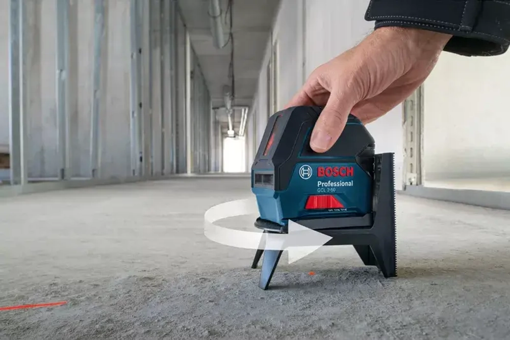 Комбинированный лазер BOSCH GCL 2-50+LR6+RM1+BM3+КЕЙС 0601066F01