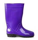 Сапоги женские «Эдельвейс» Д18-К (Синий/Черный/Фиолетовый)