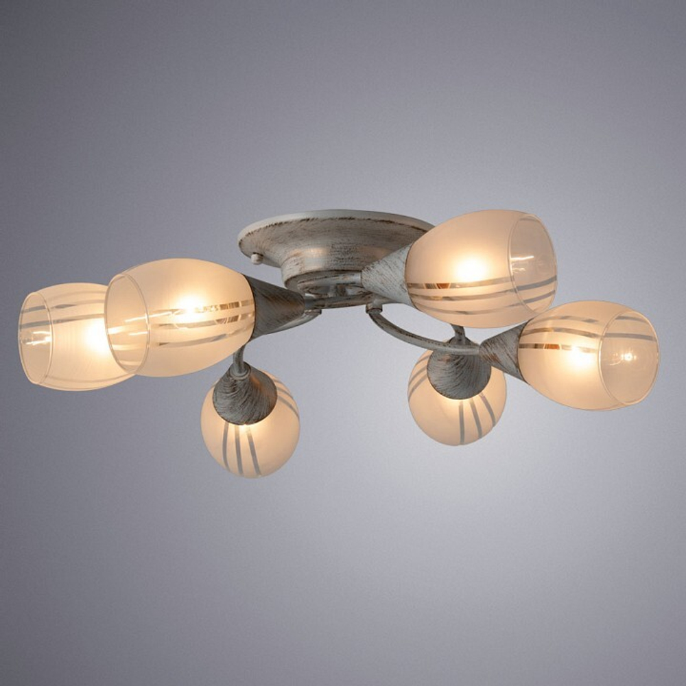 Накладная люстра Arte Lamp A2701PL-6WG
