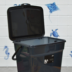 Контейнер для стирального порошка 6л "Black"